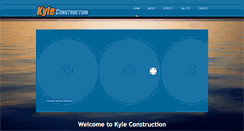 Desktop Screenshot of dkyleconstruction.com